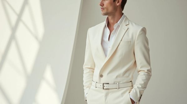 Comment choisir une ceinture blanche pour homme qui se démarque
